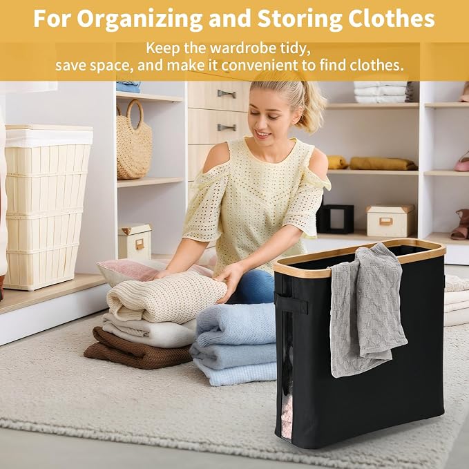 32L Bathroom Toilet Paper Storage Basket - Image 8