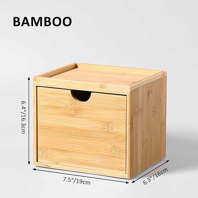 Bamboo Disposable Face Towel Holder Compatible - Image 2