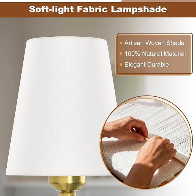 Modern Wall Sconces Set of 2, Hardwired Wall Lights - Image 5