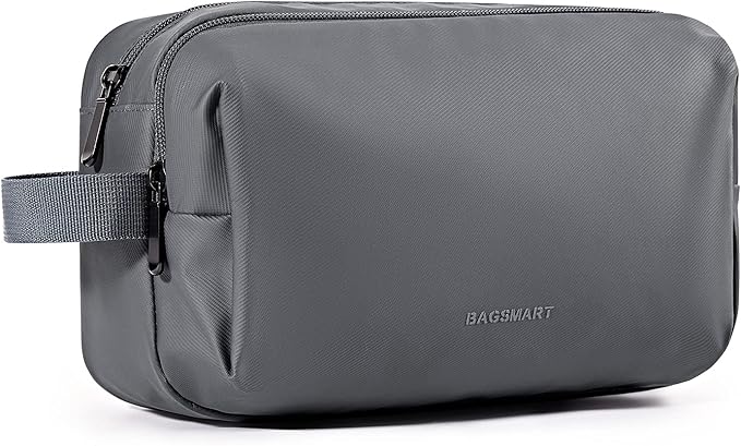 BAGSMART Toiletry Bag for Men, Travel Toiletry Organizer Dopp Kit by BAGSMART