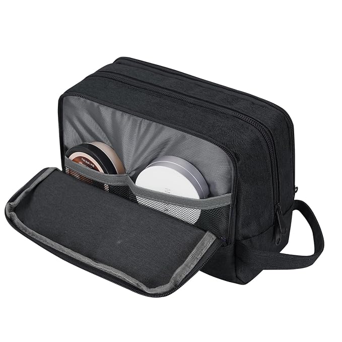 Toiletry Bag for Men Hanging Dopp Kit Water Resistant Shaving Bag Small - Image 7