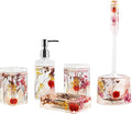 Locco Decor Bathroom Vanity Accessory Set Acrylic Liquid 3D Floating Motion by LoccoDecor