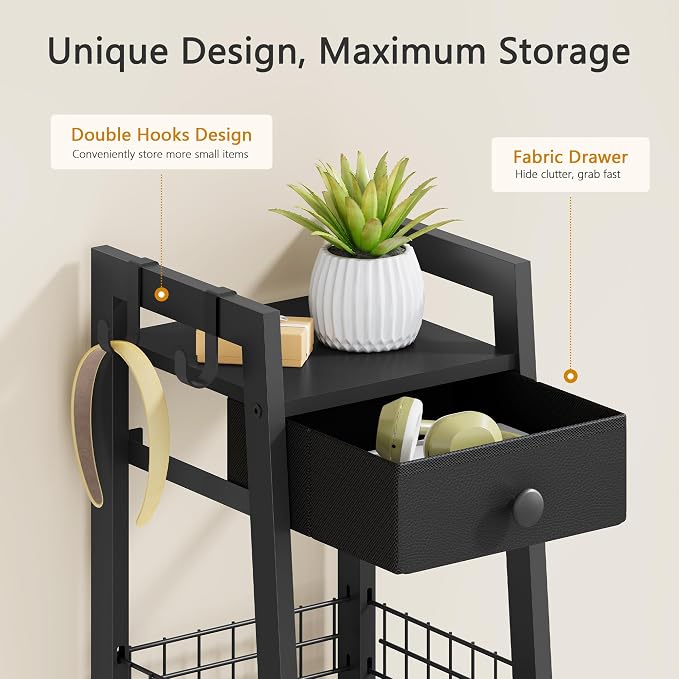 3-Tier Narrow Ladder Shelf - Image 6