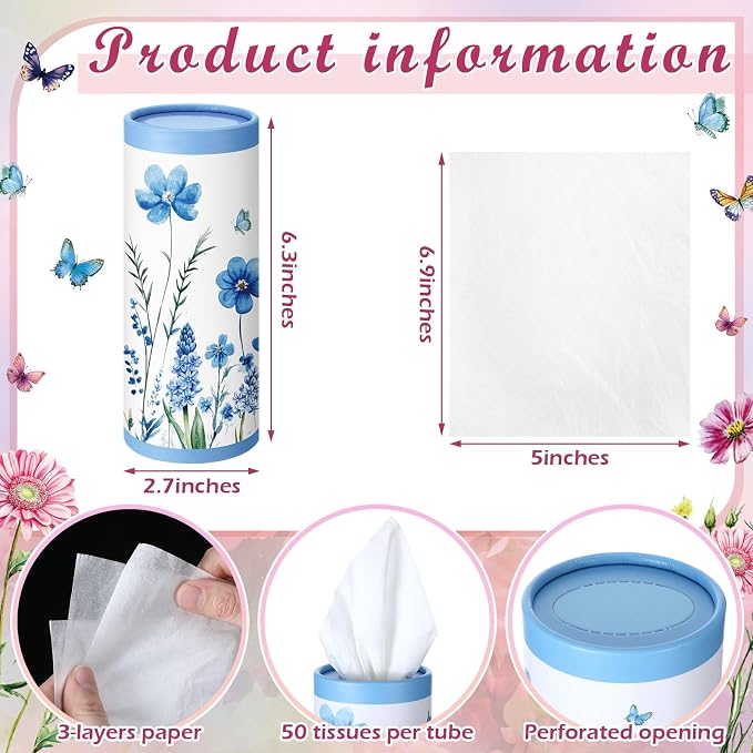 12 Pack Car Tissue Cylinder Holder Bulk - Image 3