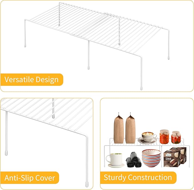AmaQueen 2 Pcs Expandable Shelf Organizers - Image 4