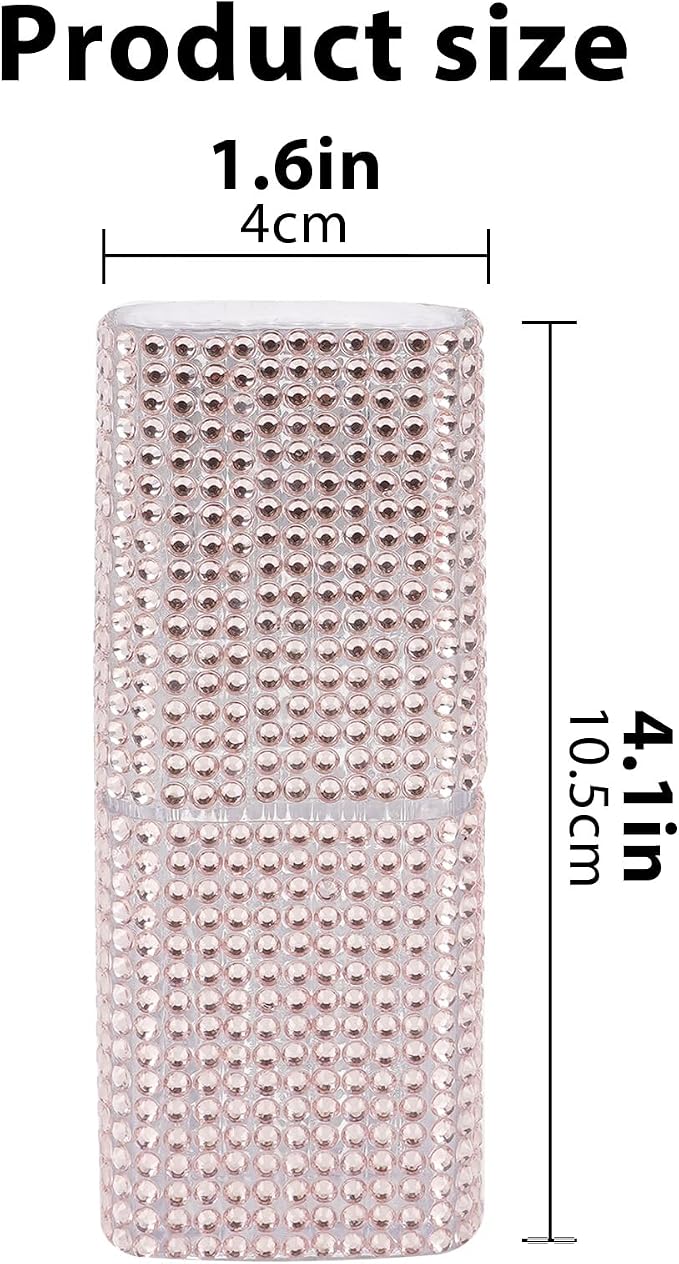2 Pack Cotton Swab Holder for Travel, Portable Diamond Dental Floss Storage Box - Image 2