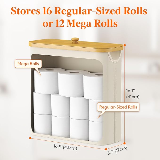 Lifewit Toilet Paper Storage Holder - Image 3