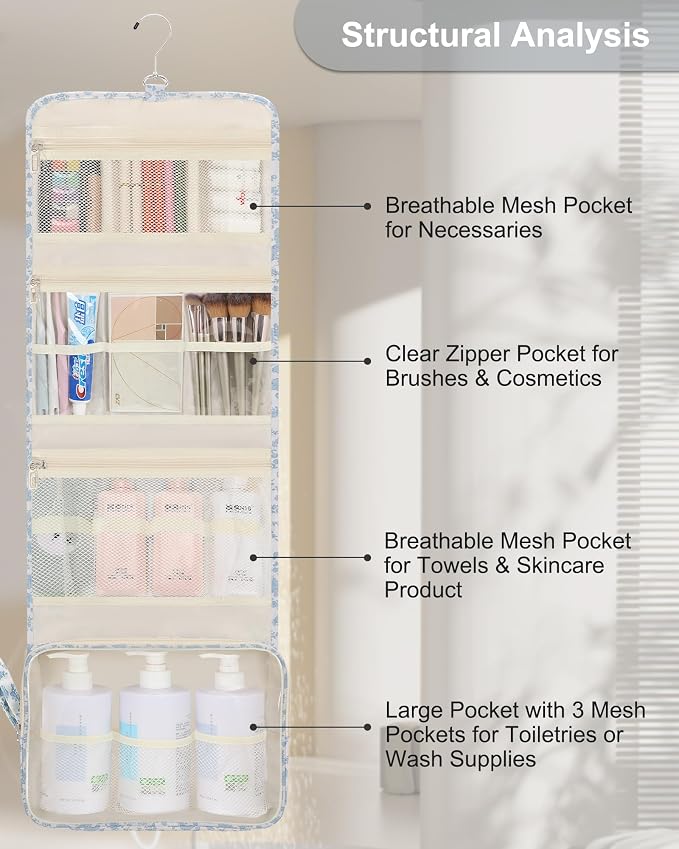 Relavel Travel Toiletry Bag - Image 8