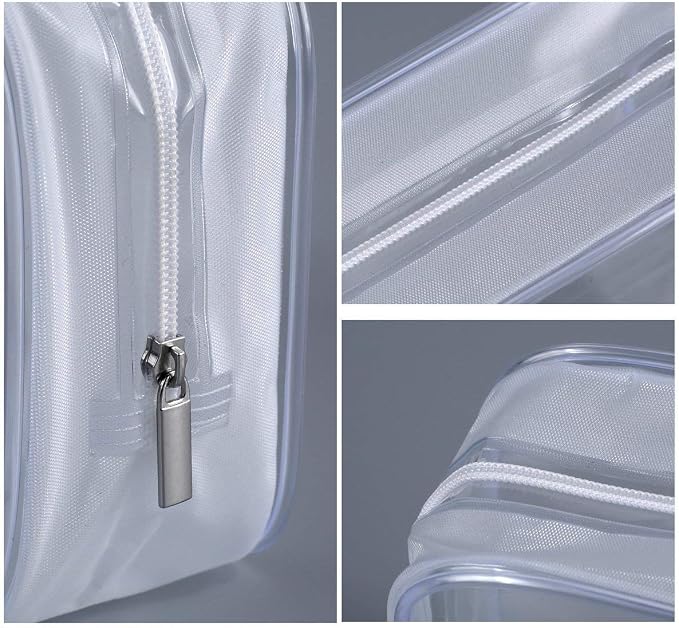 BEFORYOU 6 Pack Clear Toiletry Carry Pouch - Image 4