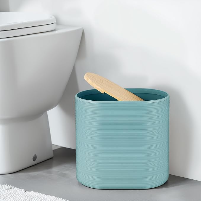 IMAVO Bathroom Accessory Set-11Pcs Blue Bathroom Accessories Set - Image 8