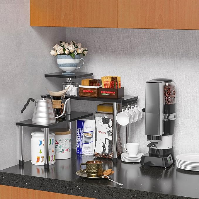 ZHWS Bathroom Counter Organizer Corner Shelf – Bathroom Organization Bamboo 3 - Image 6