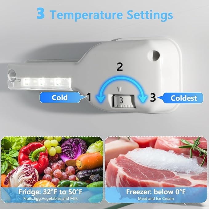 COWSAR 4.5 Cu.Ft Dorm Fridge - Image 3