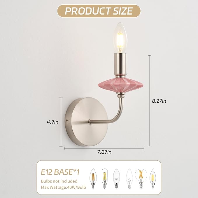 Modern Retro Wall sconces Set of Two - Image 4
