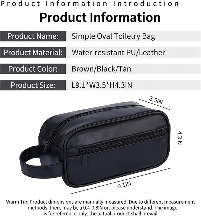 Men’s Toiletry Bag - Image 4