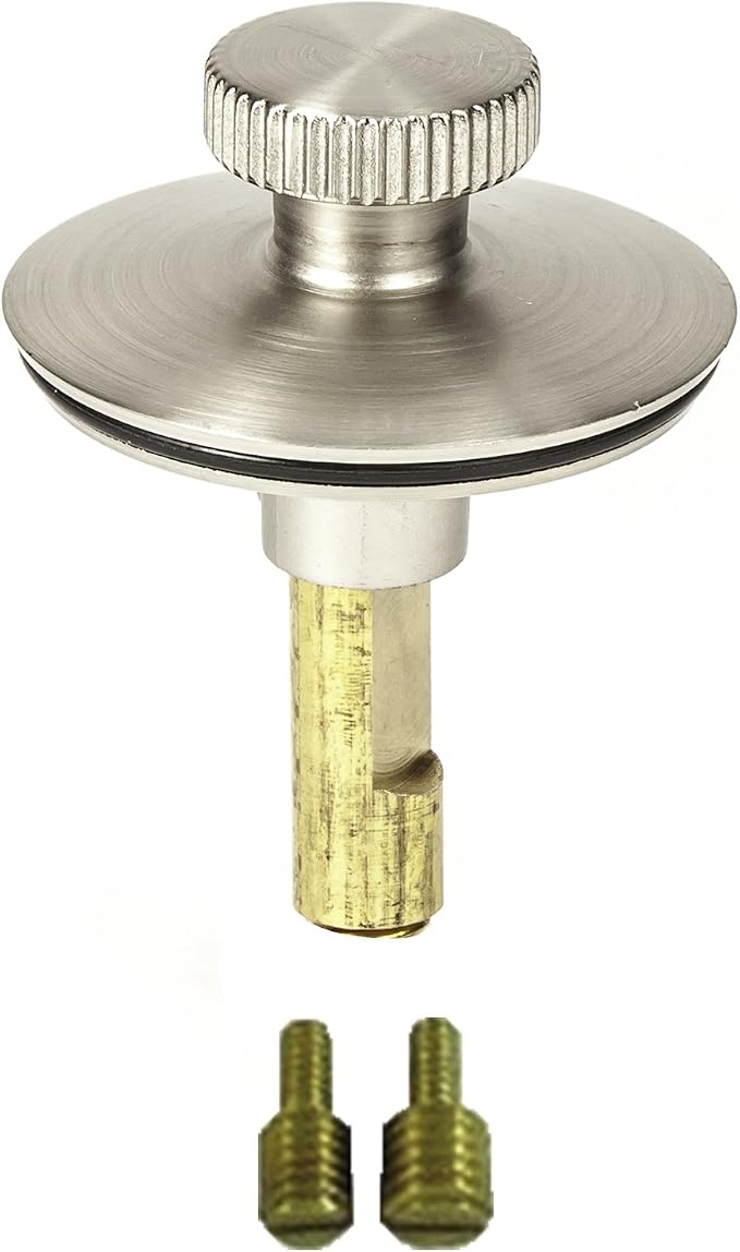 Lift n Turn, Bath Tub/Bathtub Drain Stopper Includes 3/8" and 5/16" Fittings by PermaFLOW