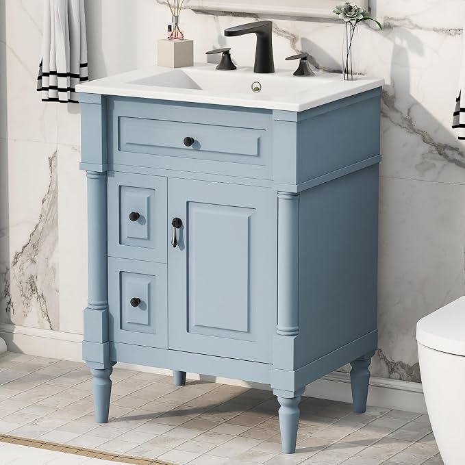 Harper & Bright Designs 24" Bathroom Vanity - Image 3
