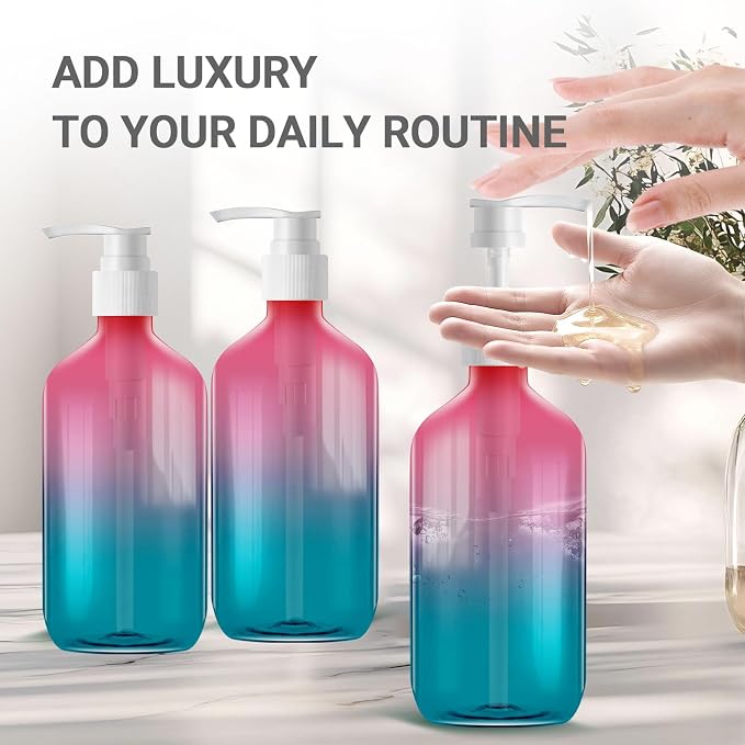 500ml Refillable Plastic Bottles - Image 8