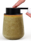 INGOFIN Ceramic Foaming Soap Dispenser - 12 oz Refillable Foam Hand Soap by INGOFIN