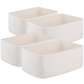 4 Pack Small Storage Shelf Baskets by OIASKET