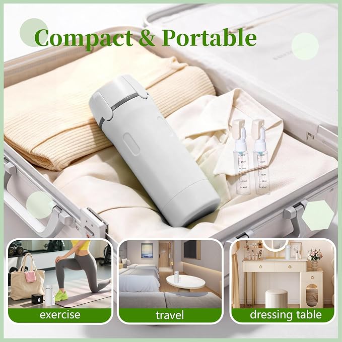 4 in 1 Travel Dispenser, 4 Pack 30ML Travel Bottles - Image 5