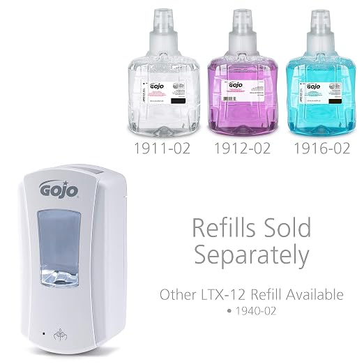 GOJO LTX-12 Touch-Free Foam Hand Soap Dispenser, - Image 4