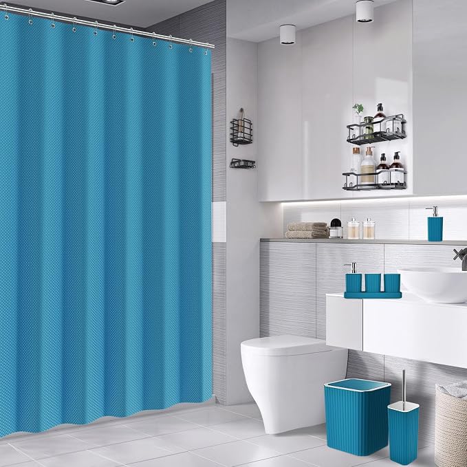 Bathroom Set - 28PC Gorgeous Teal Bathroom Set - Image 4