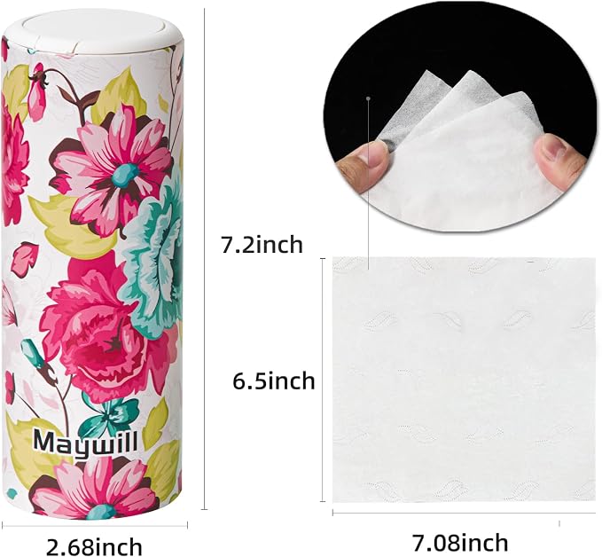 Chic Facial Tissue Holder for Car Cup Holder - Image 4