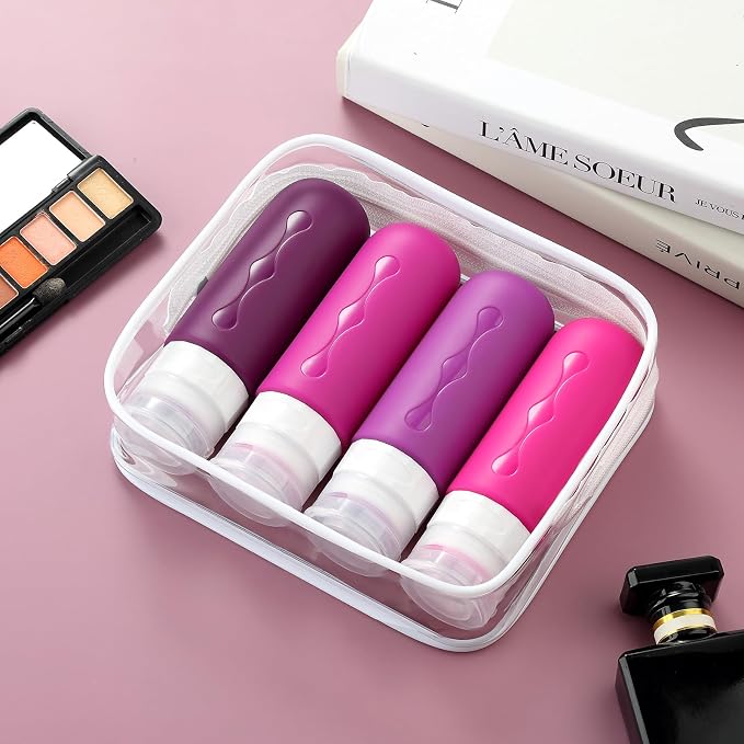 Gemice Travel Bottles for Toiletries Tsa Approved Size Containers BPA Free Leak - Image 6