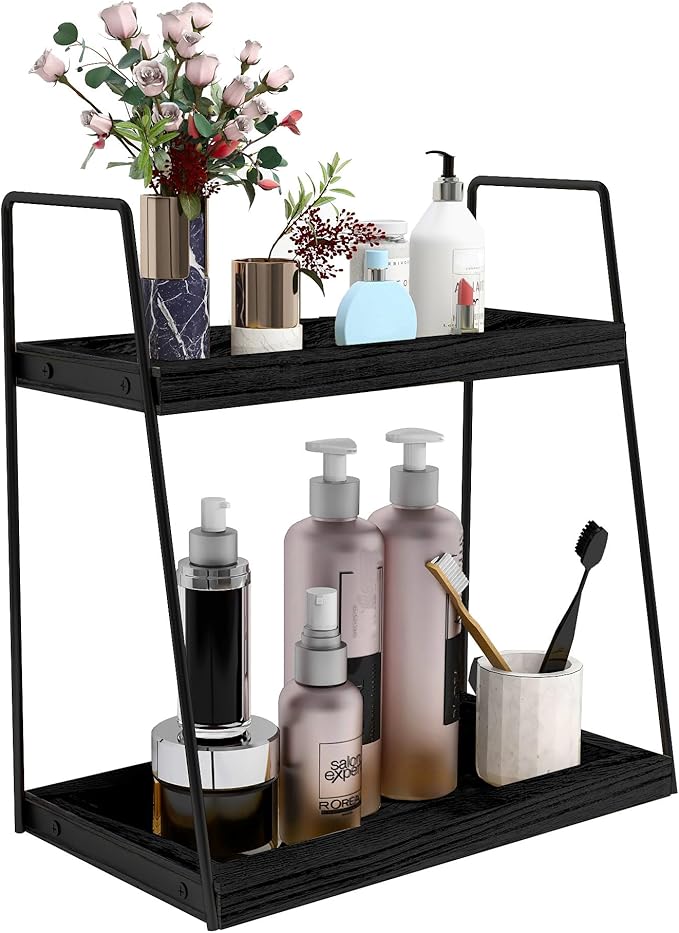 Dorhors 2 Tier Bathroom Counter Organizer Storage, Vanity Organizer by Dorhors
