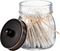 SheeChung Small Mason Jar, Glass Qtip Holder, Apothecary Jars by SheeChung