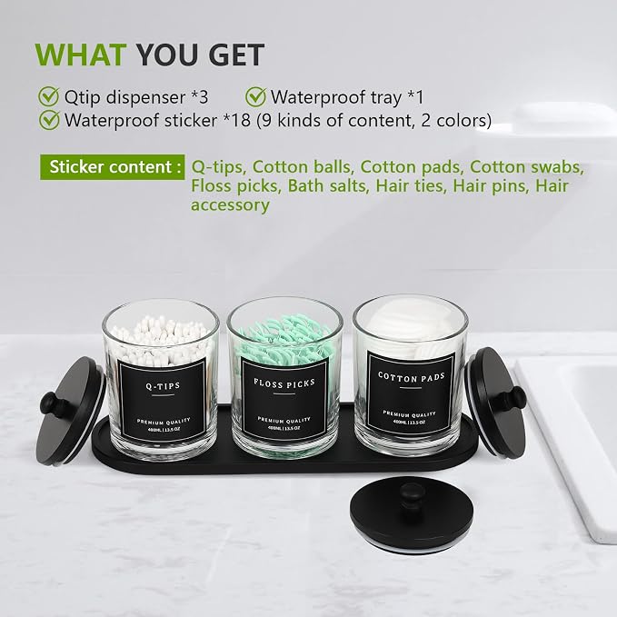 3 Pack Qtip Holder - Image 2