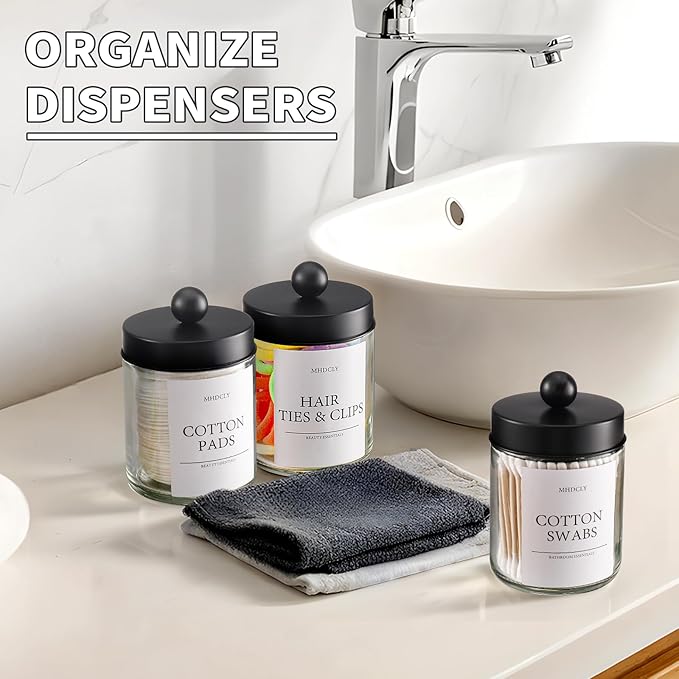 Bathroom Organizers and Storage, 4 Pack Bathroom Accessories, Bathroom Decor - Image 3