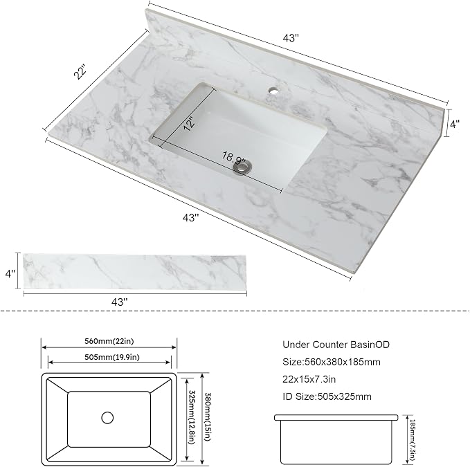 Montary 42" Bathroom Vanity - Image 2