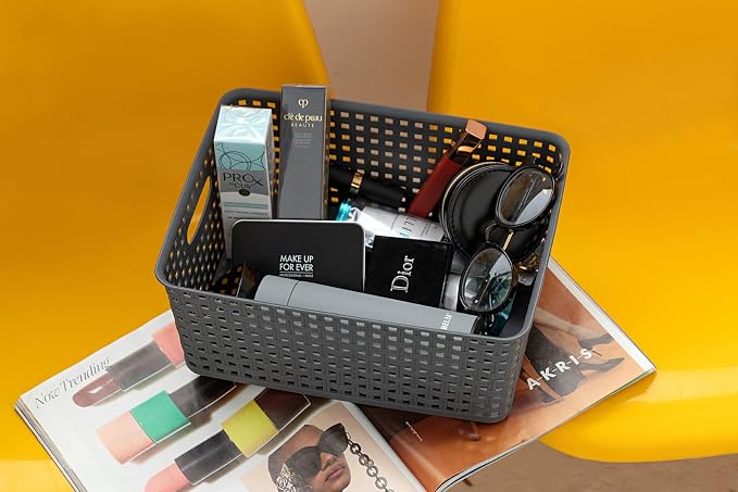 Plastic Storage Baskets for Organizing - Image 8