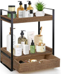 2-Tier Bathroom Organizer Countertop by Ukonvi