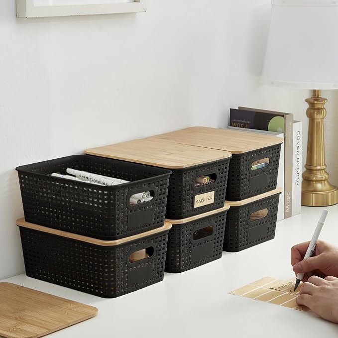Small Plastic Storage Bins - Image 8
