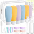 20 Pack Travel Bottles Set for Toiletries TSA Approved, Leak Proof Travel Size by DEWSENSI