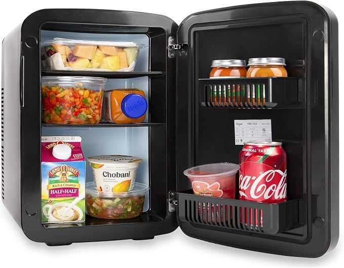 Cooluli 15L Mini Fridge with Magnetic Blackboard - Image 5