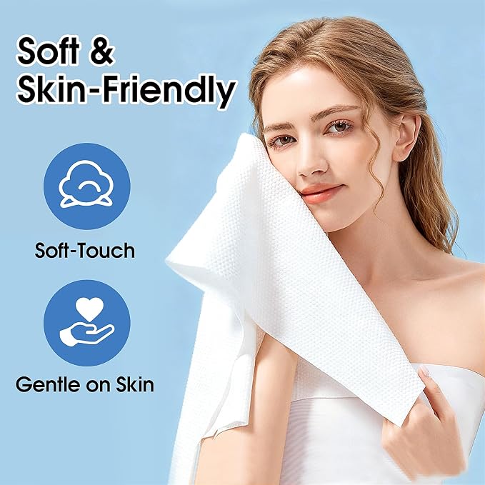 KIVORA Extra Thick Compressed Towel Tablets – Disposable Face Towels & - Image 4