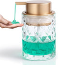 Bathroom Glass Soap Dispenser by TOOZFO