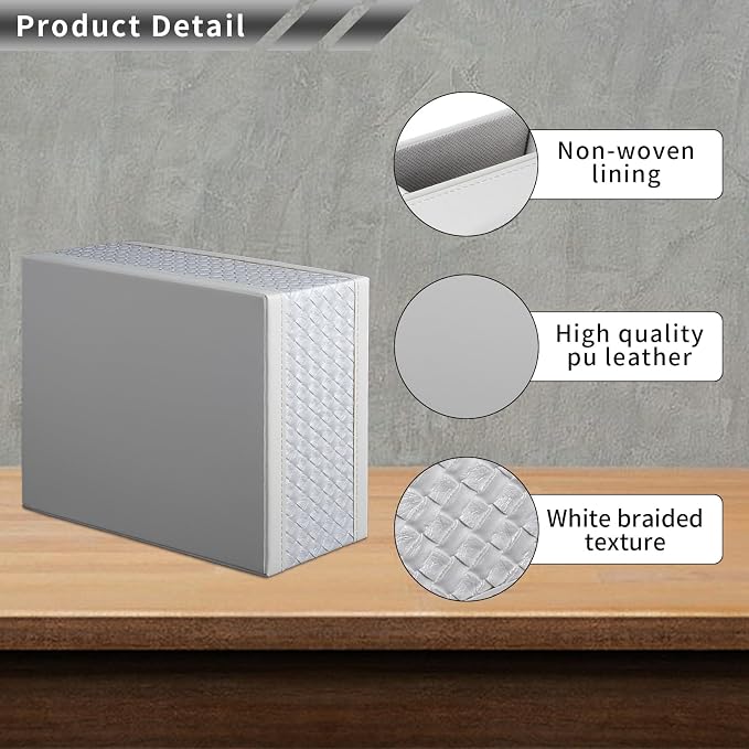 Multifunction PU Leather Tissue Box Holder - Image 5