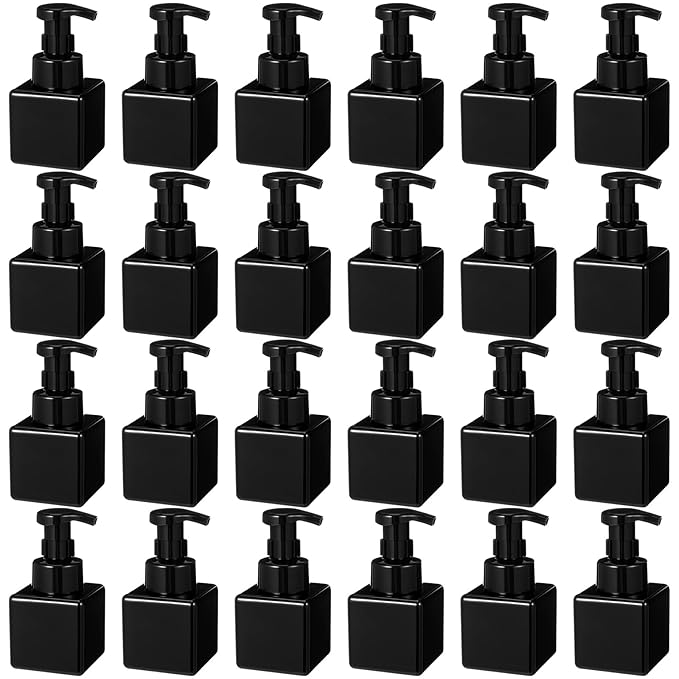 Domensi 24 Pcs Foam Pump Bottle Foaming Soap Dispenser Empty Travel Foaming by Domensi