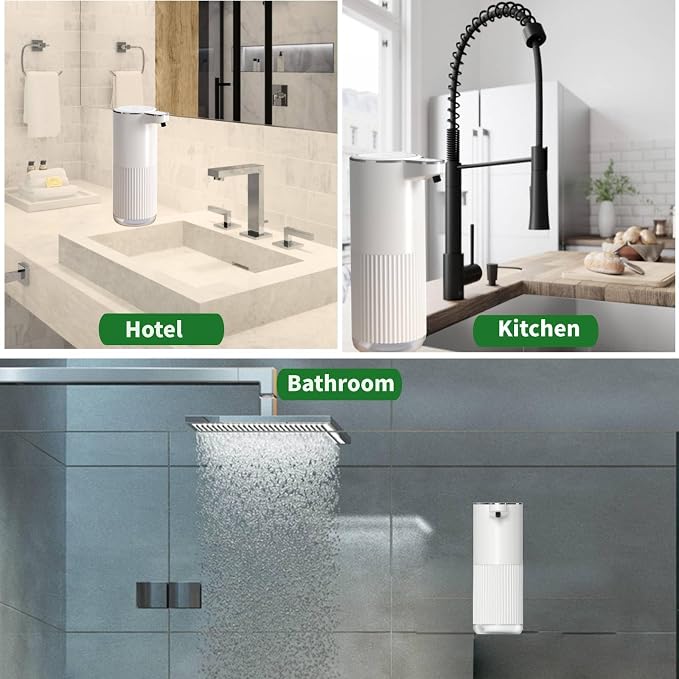 Automatic Soap Dispenser, Touchless Foaming Soap Dispenser Bathroom, Upgrade - Image 5