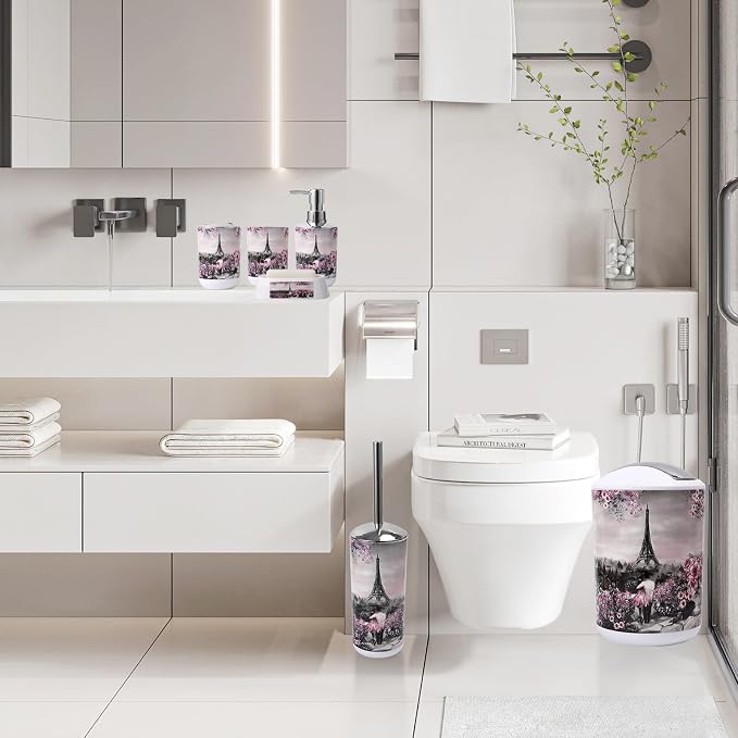 Bathroom Accessories Set Complete 9 Piece Bathroom Sets - Image 4
