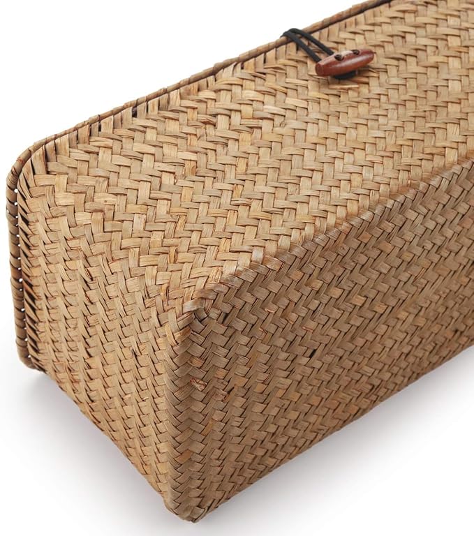 Seagrass Storage Basket for Bathroom - Image 4