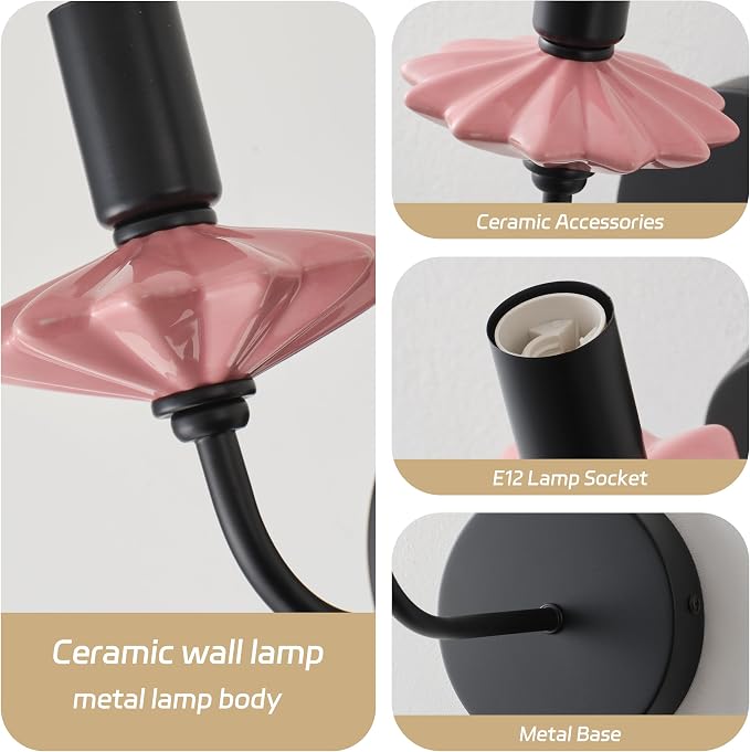 Modern Retro Wall sconces Set of Two - Image 2