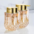 Gold Foaming Soap Dispenser Set- 2 Pack Bathroom Hand Foam Soap Dispensers by Enra