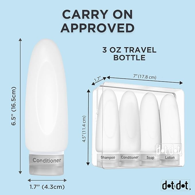 Dot&Dot Leak Proof Travel Bottles - Image 4