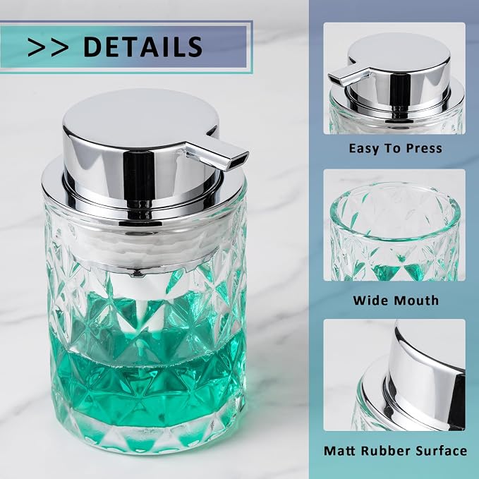 Bathroom Glass Soap Dispenser - Image 6