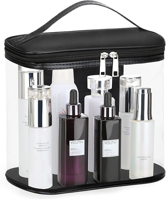 Heavy Duty Leak Proof Clear Travel Bags by HAOGUAGUA